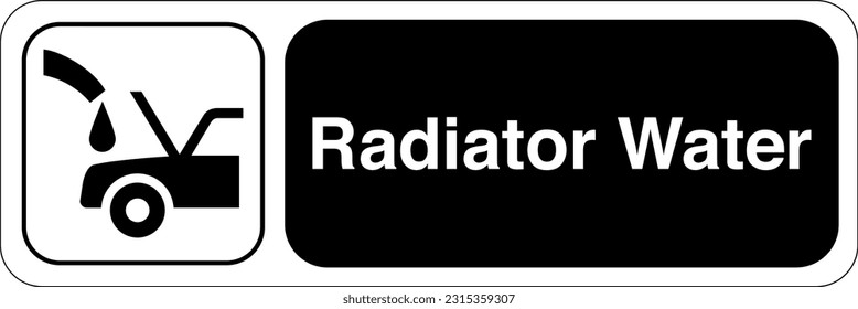 Recreational and Cultural Interest Area Symbol Signs - Radiator Water Land