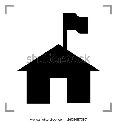 Recreational and Cultural Interest Area Symbol Signs for Services Ranger Station