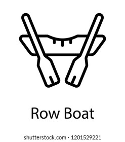 A recreational sport boat for canoeing