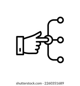Recruiting Talents icon in vector. Logotype