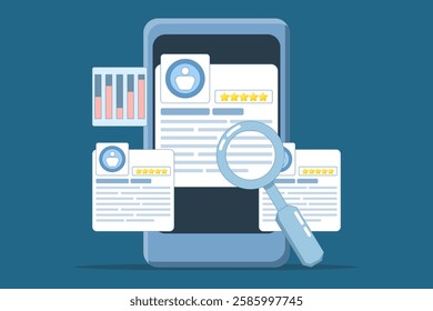 recruitment agency concept, human resources services, recruitment network and candidate interview. Employees looking for jobs. find opportunities, job positions. Online recruitment services.