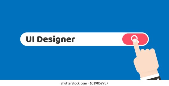 Recruitment. Find person for job opportunity, vector illustration design. Concept search better candidate for open position. We are hiring. Job offer. Wanted employee, staff.