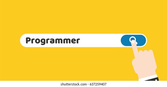 Recruitment. Find person for job opportunity, vector illustration design. Concept search better candidate for open position. We are hiring, hr. Job offer. Wanted employee, staff.