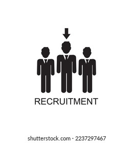recruitment icon , business icon vector