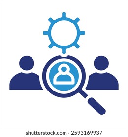 Recruitment Icon Element For Design