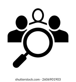 Recruitment Icon Element for Design