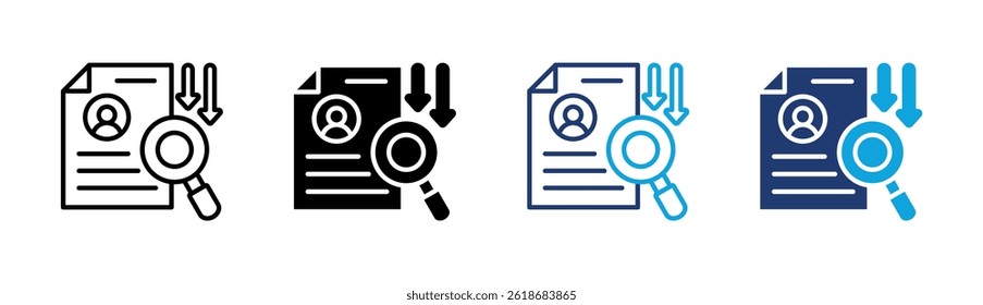 Elemento De Icono De Reclutamiento Para Diseño