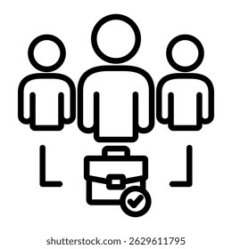 Elemento De Ícone De Recrutamento Para Design