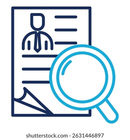Recruitment Icon Element For Design