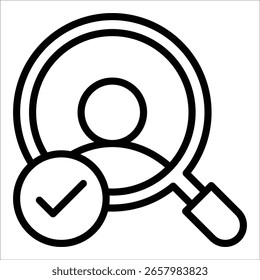 Recruitment Icon Element For Design