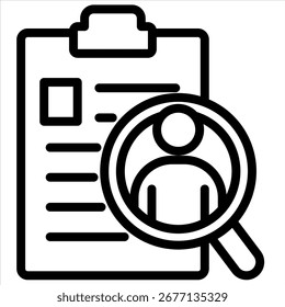 Elemento De Ícone De Recrutamento Para Design