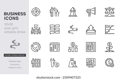 Recruitment icon set. Headhunting, career, resume, job hiring, candidate and human resource icons.