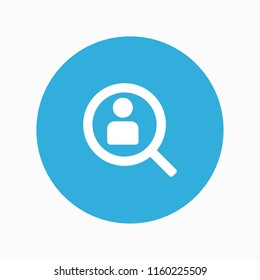 recruitment icon vector