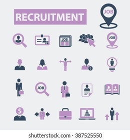 recruitment icons
