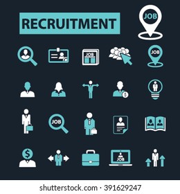 recruitment icons
