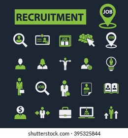 recruitment icons
