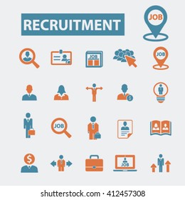 recruitment icons
