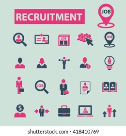 recruitment icons
