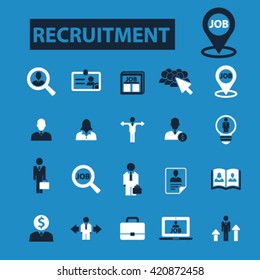 recruitment icons
