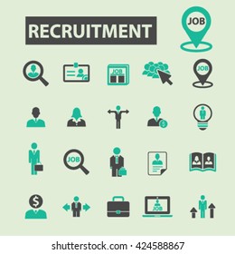 recruitment icons
