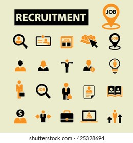 recruitment icons
