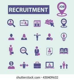 recruitment icons
