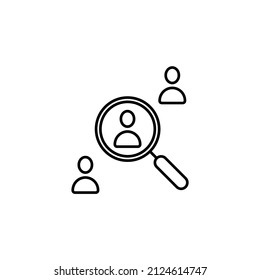 recruitment icons symbol vector elements for infographic web