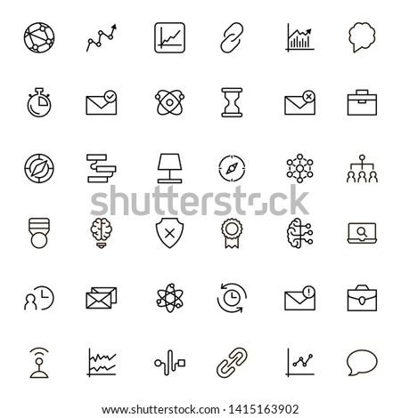 Recruitment line icon set. Collection of high quality black outline logo for web site design and mobile apps. Vector illustration on a white background