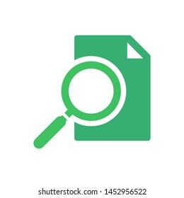 Recruitment logo template vector find job icon design