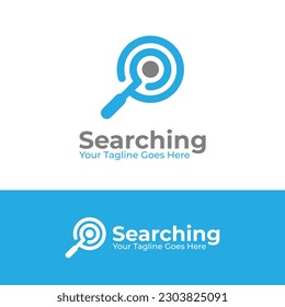 Diseño de vectores con logotipo de contratación, logotipo de buscador de empleo, logotipo de trabajador de alquiler. Oferta de empleo