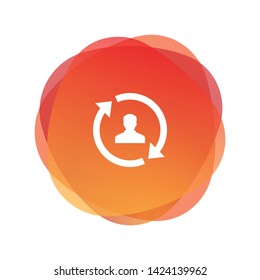 RECRUITMENT PROCESS AND ILLUSTRATION ICON CONCEPT
