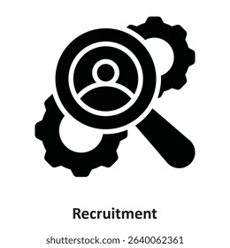 Recruitment Vector Icon which can easily modify or edit
