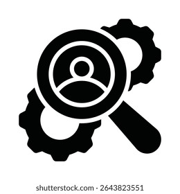 Recruitment Vector Icon which can easily modify or edit


