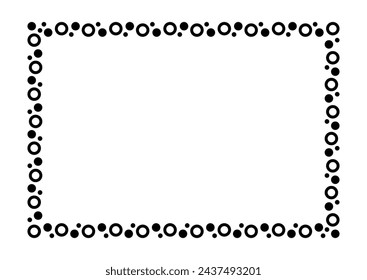 rectangle a4 frame, border frame graphic simple, art line frame