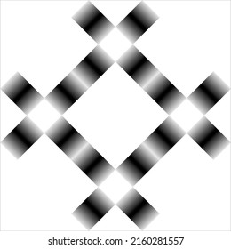 Rectangle of the Abstract Lines for Background or Modern-Contemporary Decoration Element. Vector Illustration 