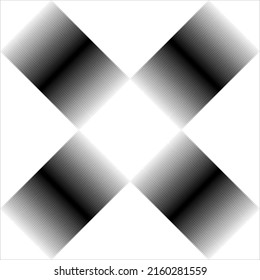 Rectángulo de las líneas abstractas para el fondo o elemento de decoración moderna-contemporánea. Ilustración vectorial 