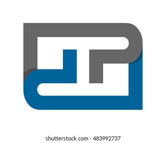 rectangle alphabet ornament icon image vector icon logo symbol