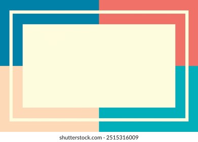 a rectangle background with an empty box in the center