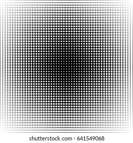 Rectangle background with lines.Square unusual icon Design .Pattern with Vector stripes and halftone dots.