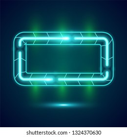 Rectangle banner design