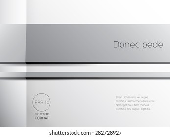 Rectangle blank business background - Vector Design Concept