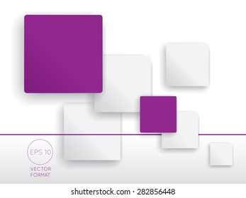 Rectangle blank business background - Vector Design Concept