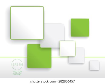 Rectangle blank business background - Vector Design Concept