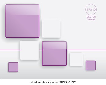 Rectangle blank business background - Vector Design Concept