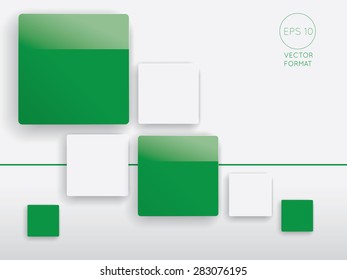 Rectangle blank business background - Vector Design Concept