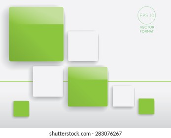 Rectangle blank business background - Vector Design Concept