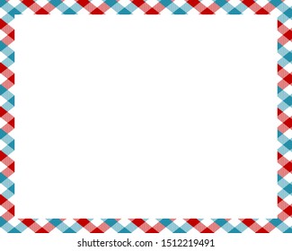 Rectangle borders and Frames vector. Border pattern geometric vintage frame design. Template for gift card, collage, scrapbook or photo album and portrait. Vector illustration EPS 10