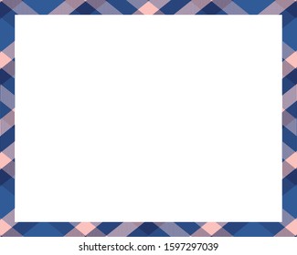 Rectangle borders and Frames vector. Border pattern geometric vintage frame design. Vector EPS 10