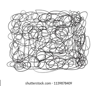 Rectangle chaos pattern. Intricate square texture. Chaotic stripes. Intricate wallpaper. Background with lines and waves. Universal texture. Art creation