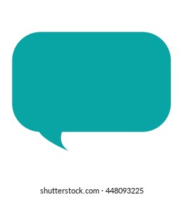 rectangle conversation bubble icon